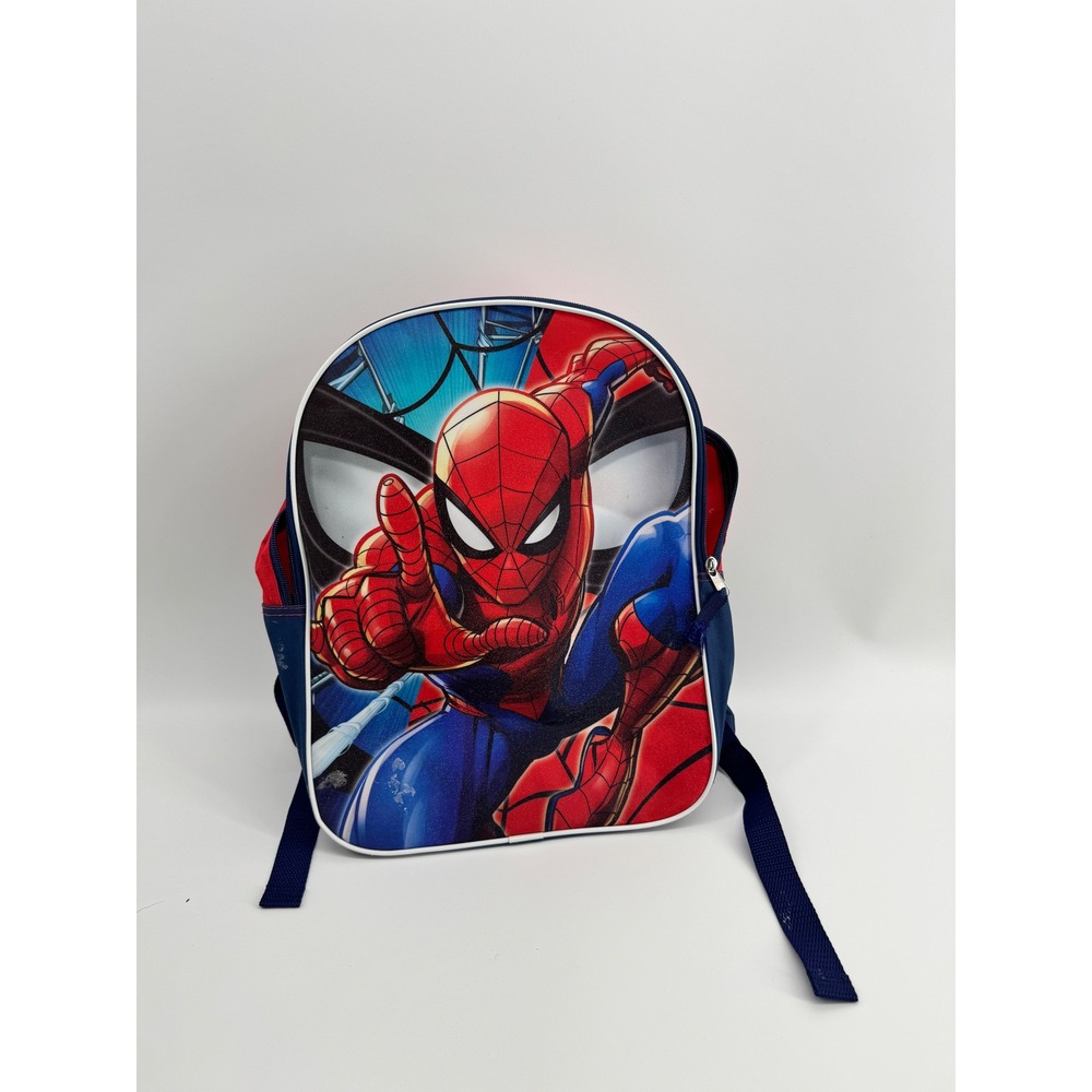Marvel Spider-Man Kids Backpack Red Blue Superhero School Bag Marvel Comics